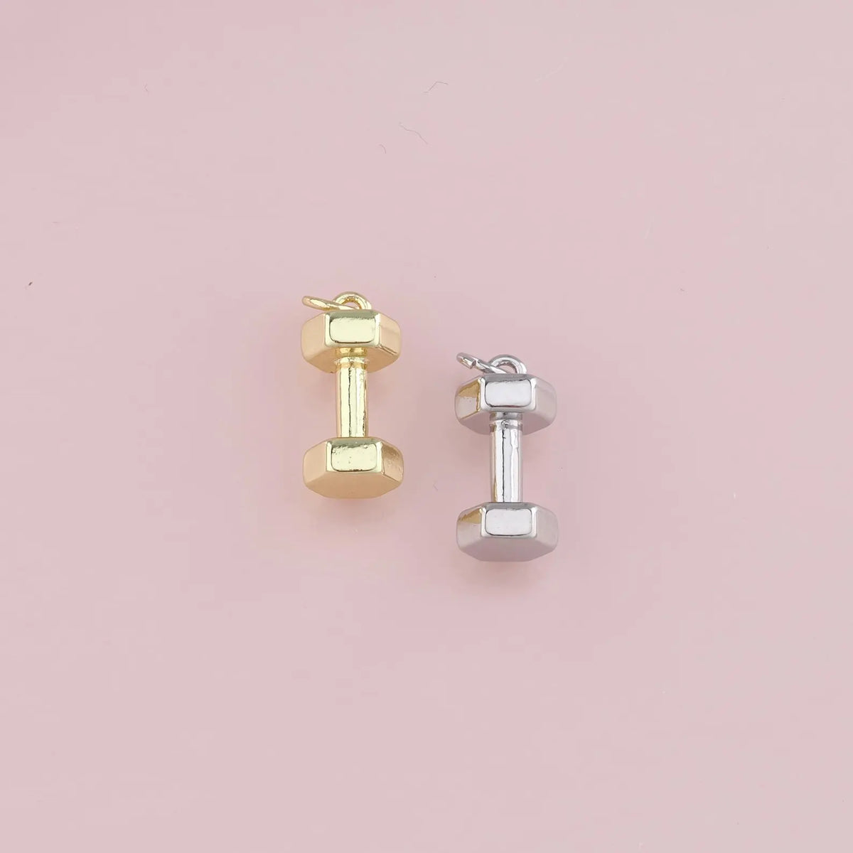 BARBELL CHARM