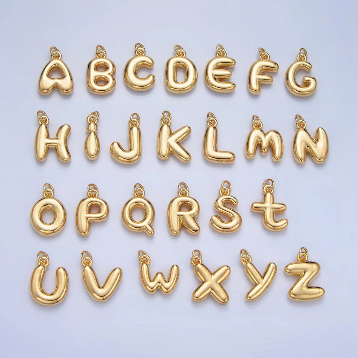 LARGE BUBBLE INITIAL CHARM