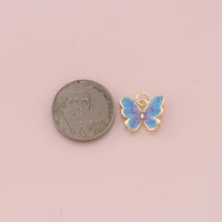 SWIRL BUTTERFLY CHARM