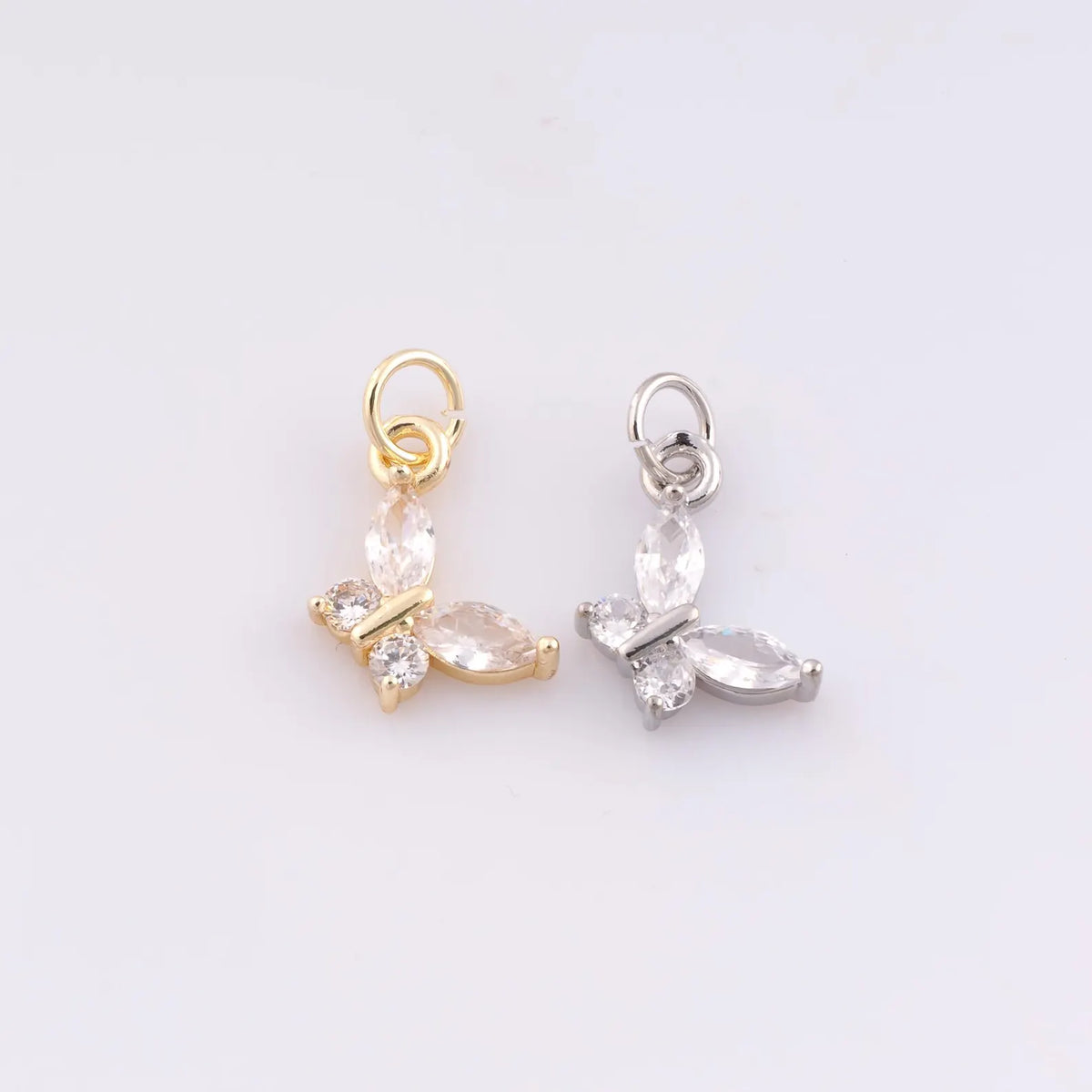 DIAMOND BUTTERFLY CHARM