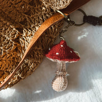 MUSHROOM BAG CHARMS