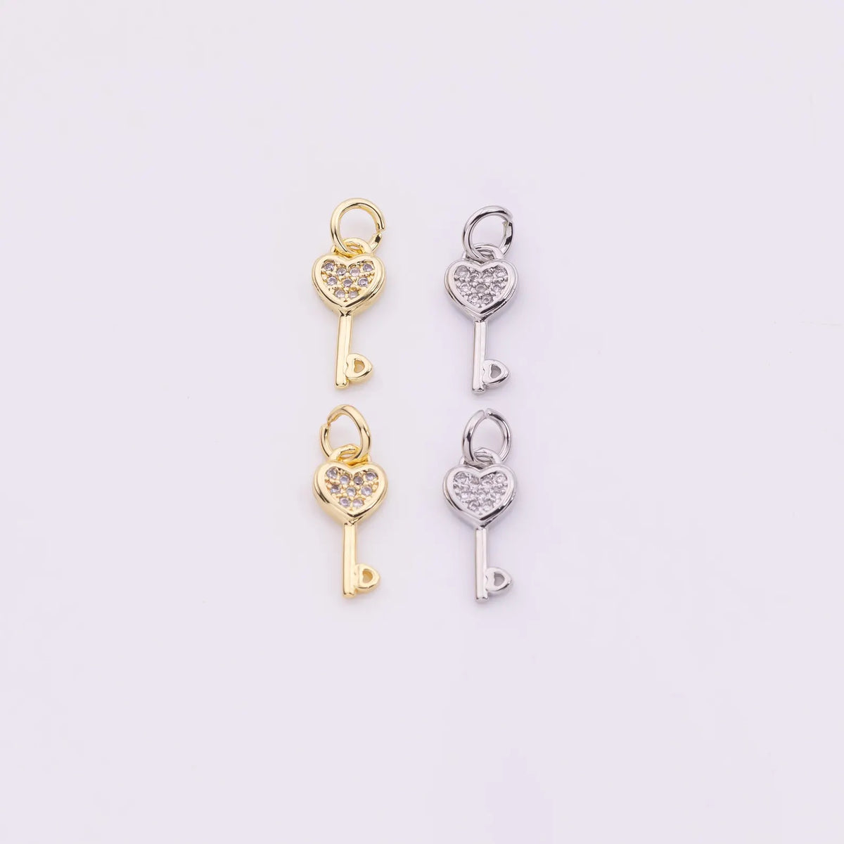 HEART KEY CHARM