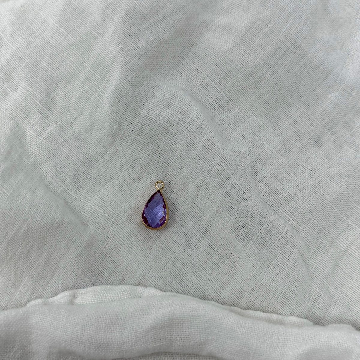 LAVENDER DROP CHARM