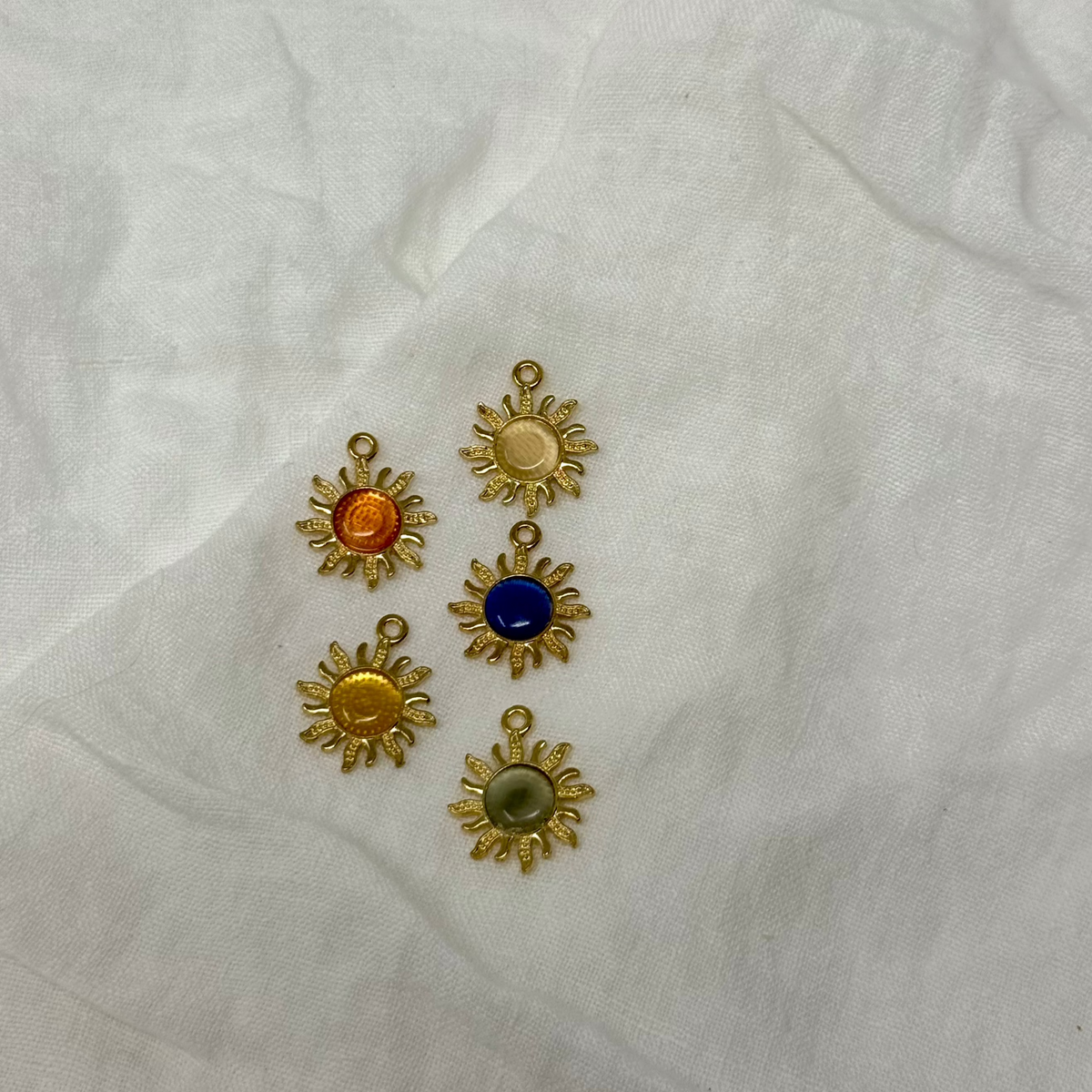 COLOURED SUN CHARM