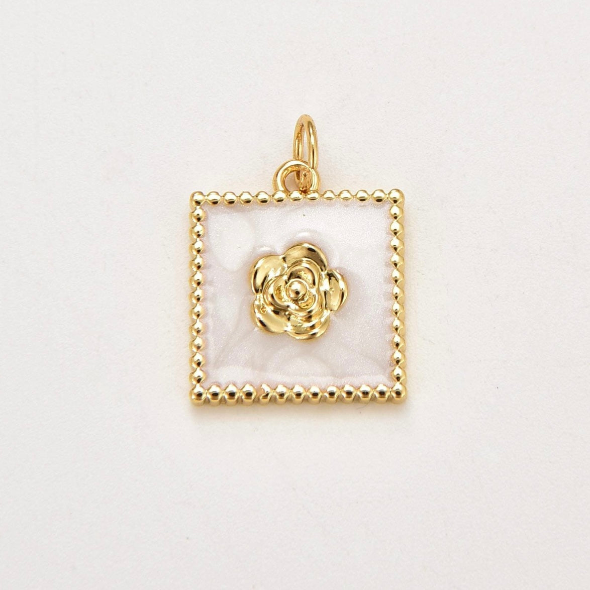 FLOWER FRAME CHARM