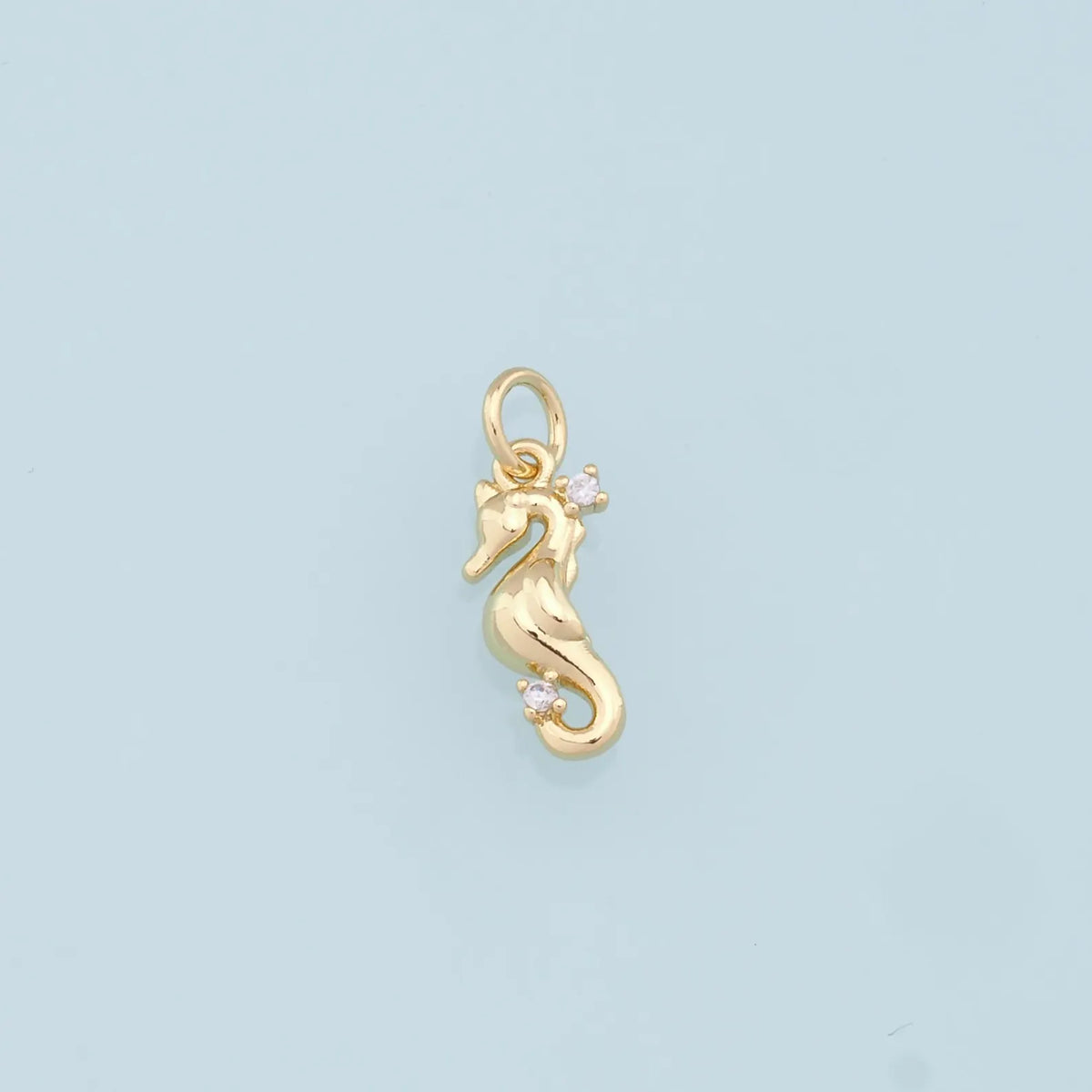 DIAMOND SEAHORSE CHARM
