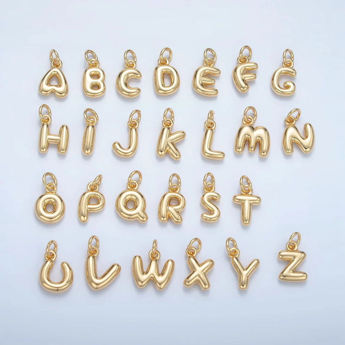 SMALL BUBBLE INITIAL CHARM