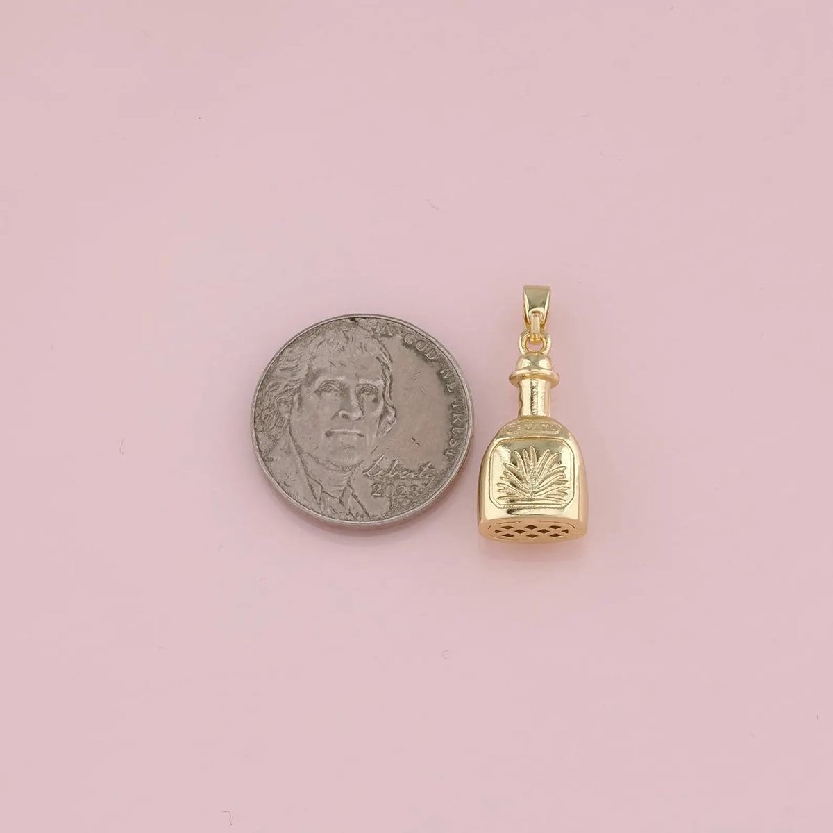 TEQUILA BOTTLE CHARM
