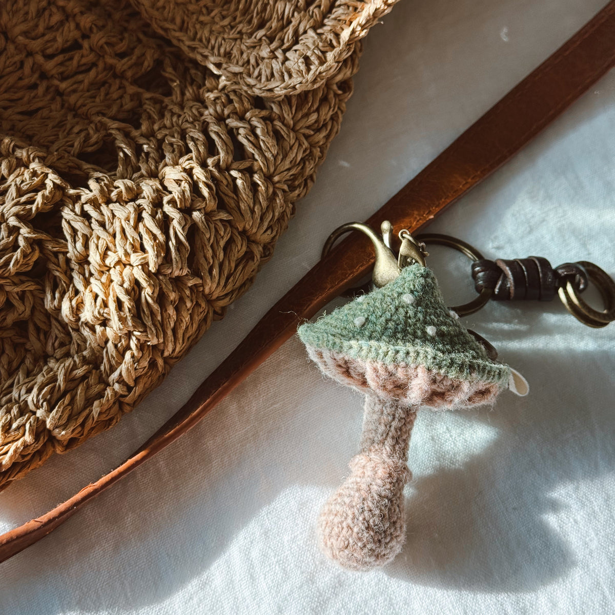 MUSHROOM BAG CHARMS