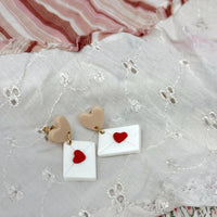 LOVE LETTER EARRINGS